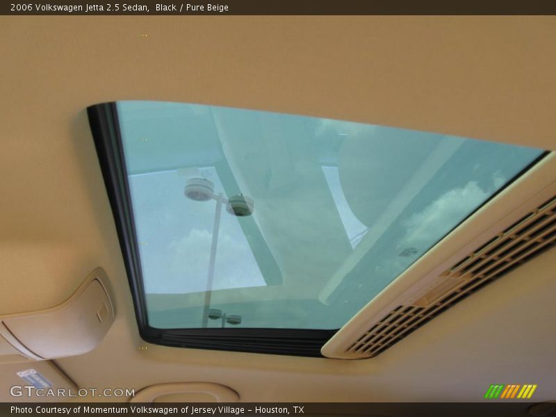 Black / Pure Beige 2006 Volkswagen Jetta 2.5 Sedan