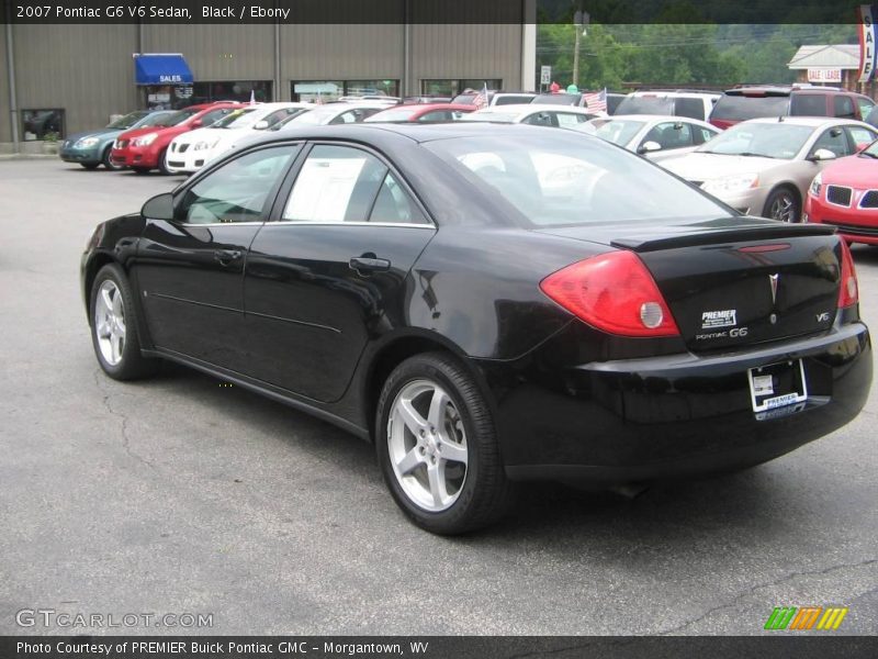 Black / Ebony 2007 Pontiac G6 V6 Sedan