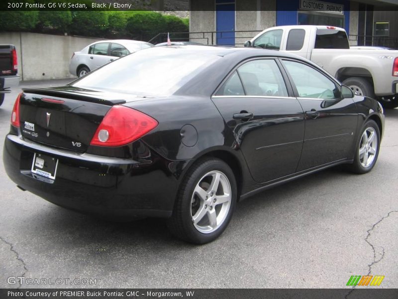 Black / Ebony 2007 Pontiac G6 V6 Sedan