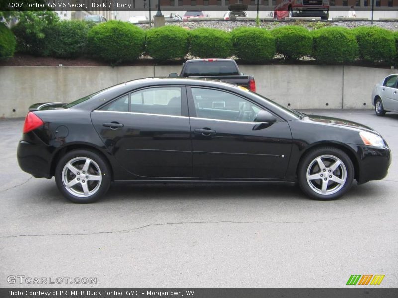 Black / Ebony 2007 Pontiac G6 V6 Sedan