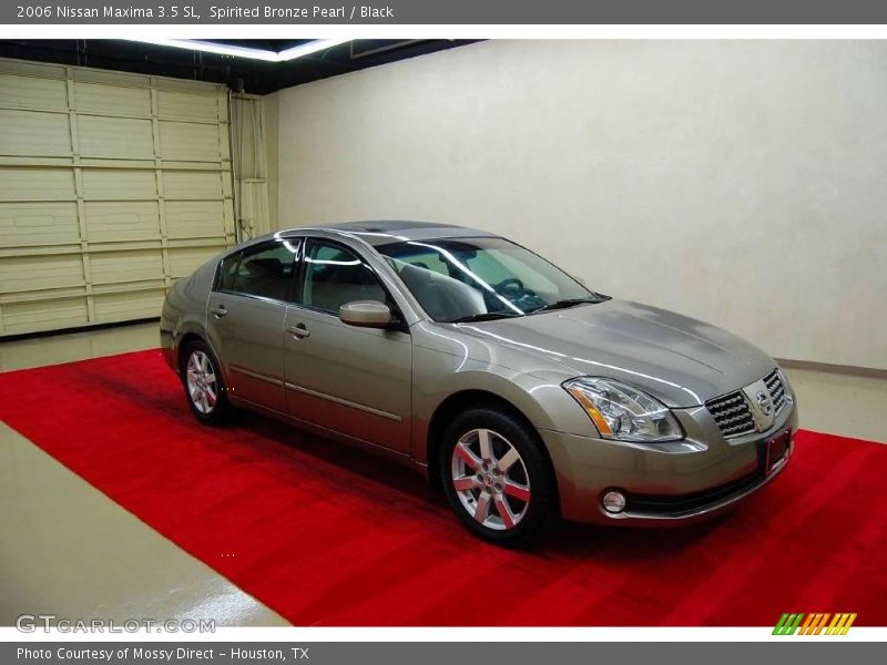 Spirited Bronze Pearl / Black 2006 Nissan Maxima 3.5 SL