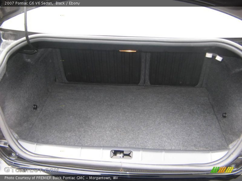 Black / Ebony 2007 Pontiac G6 V6 Sedan