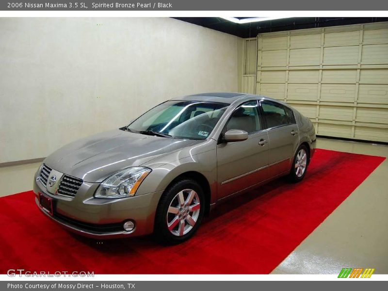 Spirited Bronze Pearl / Black 2006 Nissan Maxima 3.5 SL
