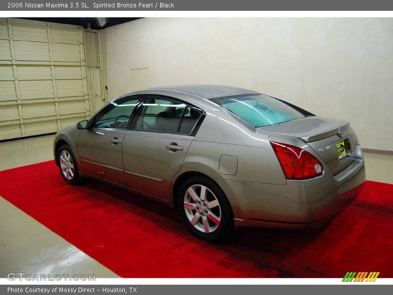 Spirited Bronze Pearl / Black 2006 Nissan Maxima 3.5 SL