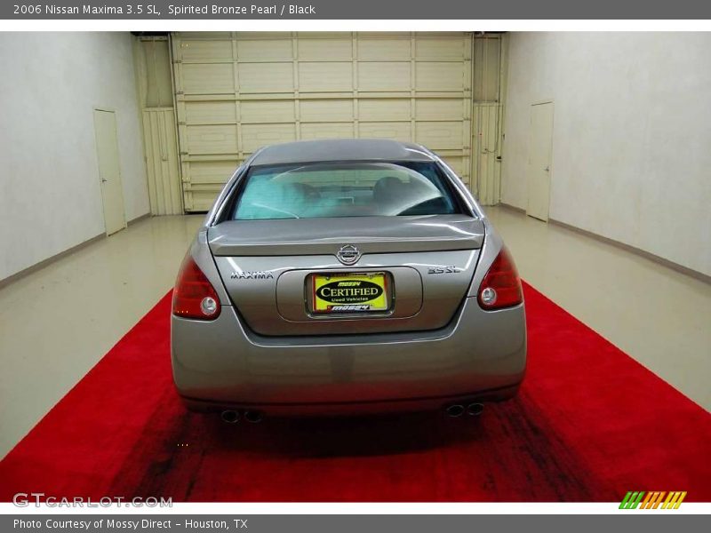 Spirited Bronze Pearl / Black 2006 Nissan Maxima 3.5 SL