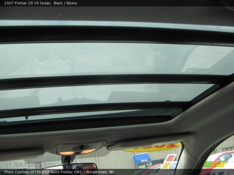Black / Ebony 2007 Pontiac G6 V6 Sedan