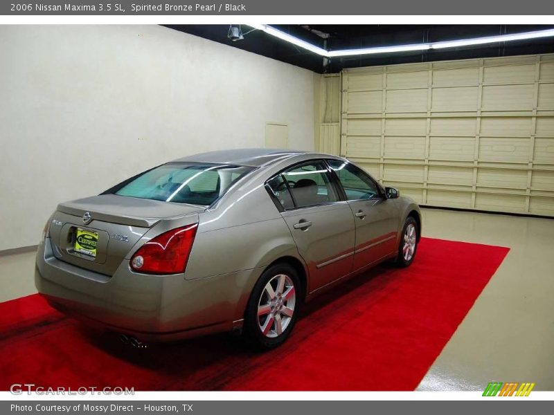 Spirited Bronze Pearl / Black 2006 Nissan Maxima 3.5 SL