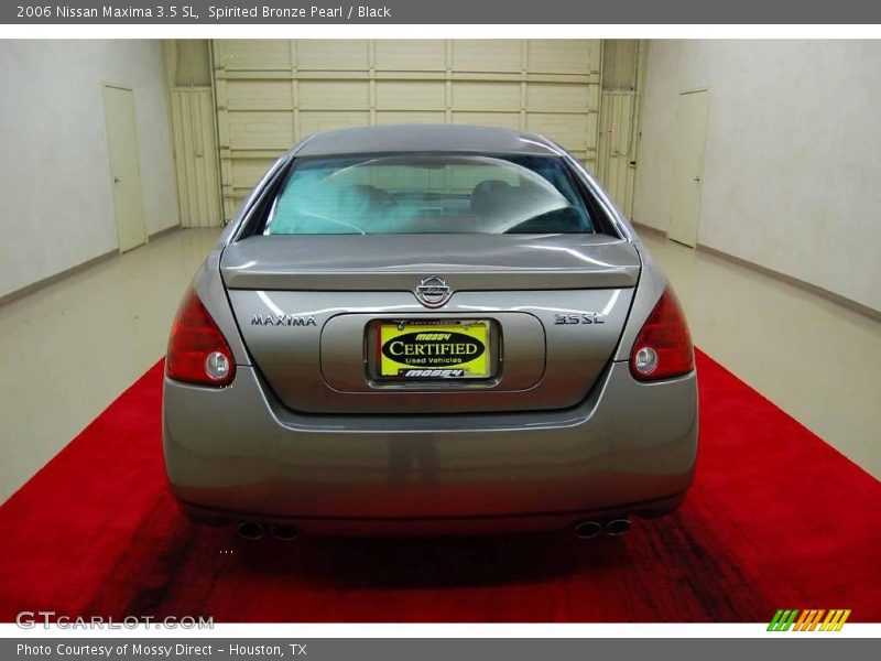 Spirited Bronze Pearl / Black 2006 Nissan Maxima 3.5 SL