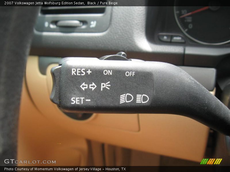 Black / Pure Beige 2007 Volkswagen Jetta Wolfsburg Edition Sedan