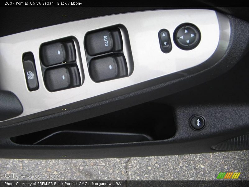 Black / Ebony 2007 Pontiac G6 V6 Sedan
