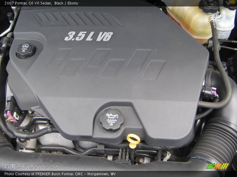 Black / Ebony 2007 Pontiac G6 V6 Sedan