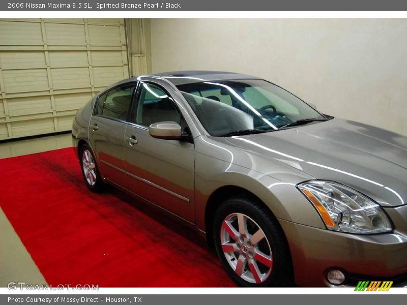 Spirited Bronze Pearl / Black 2006 Nissan Maxima 3.5 SL