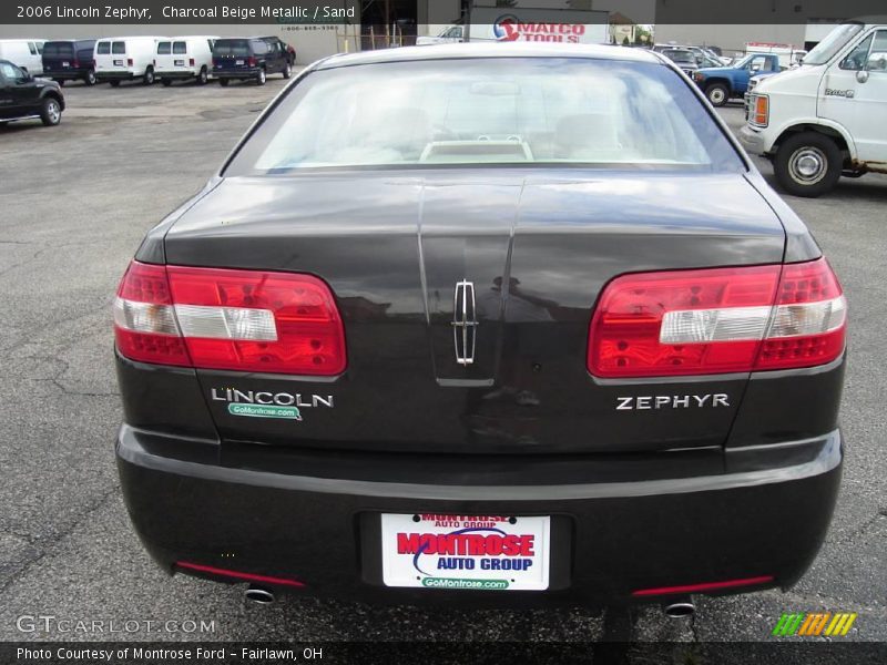 Charcoal Beige Metallic / Sand 2006 Lincoln Zephyr