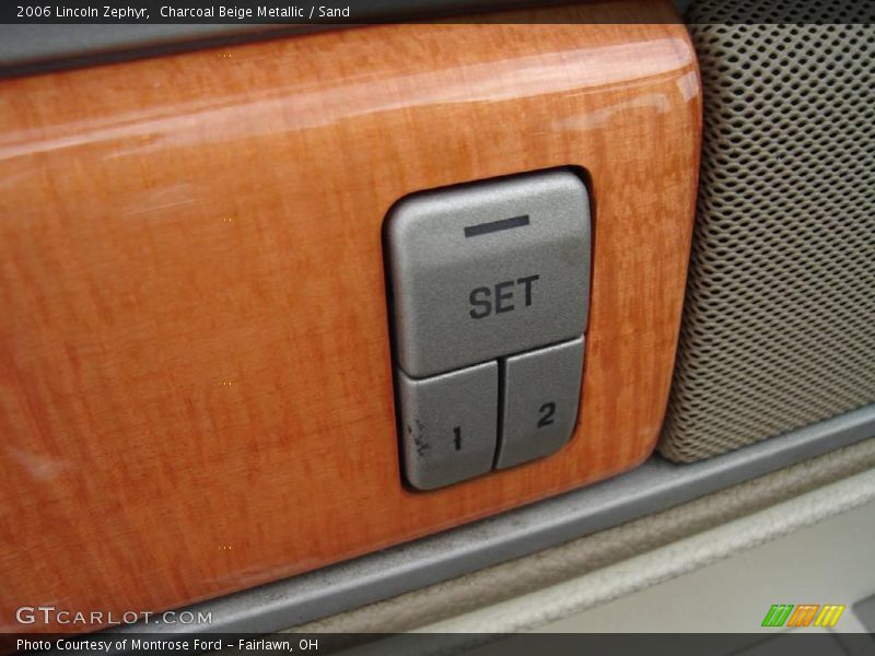 Charcoal Beige Metallic / Sand 2006 Lincoln Zephyr