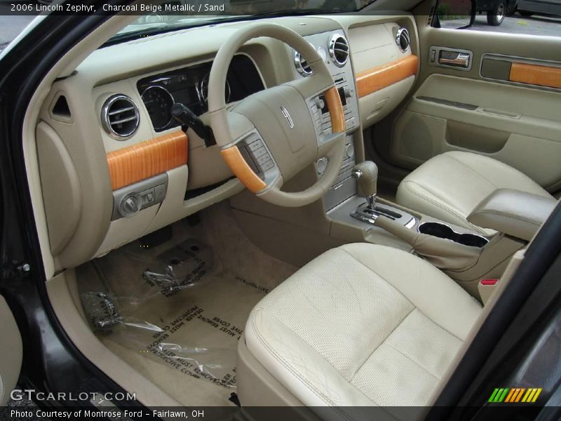 Charcoal Beige Metallic / Sand 2006 Lincoln Zephyr