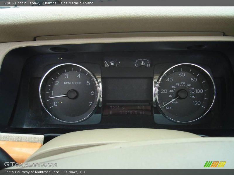 Charcoal Beige Metallic / Sand 2006 Lincoln Zephyr