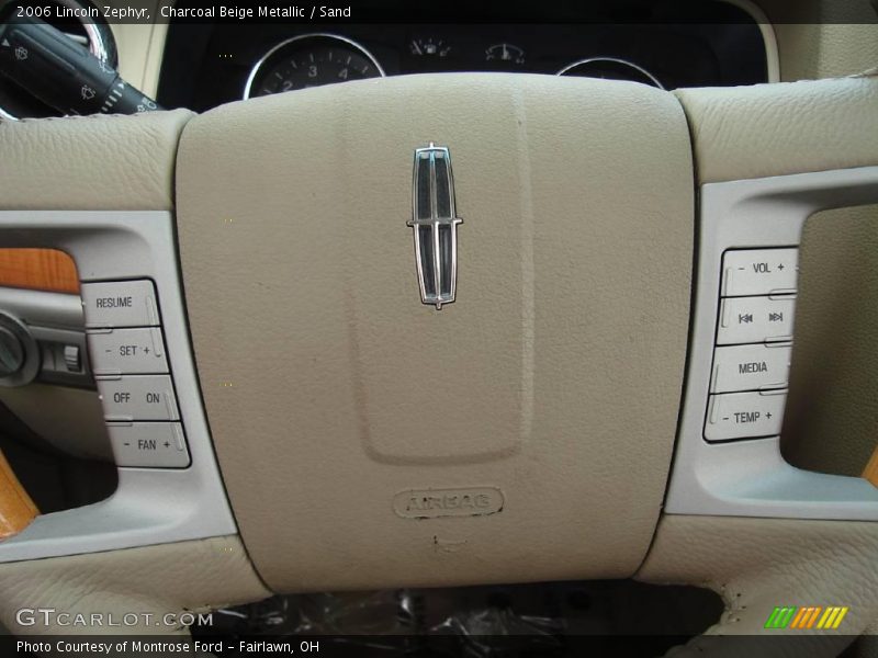 Charcoal Beige Metallic / Sand 2006 Lincoln Zephyr