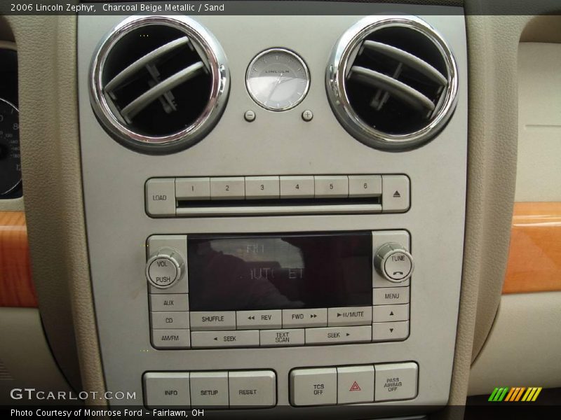 Charcoal Beige Metallic / Sand 2006 Lincoln Zephyr