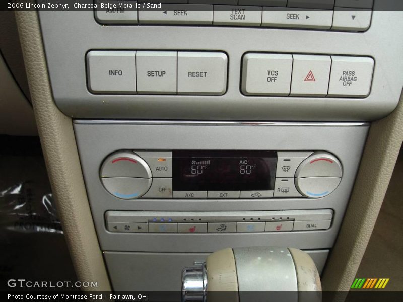 Charcoal Beige Metallic / Sand 2006 Lincoln Zephyr