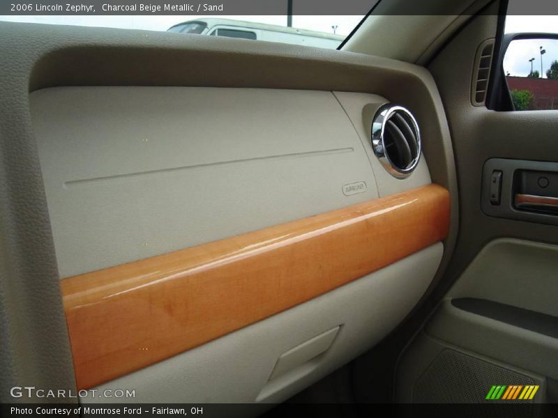 Charcoal Beige Metallic / Sand 2006 Lincoln Zephyr