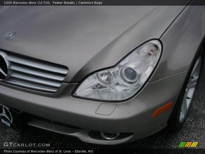 Pewter Metallic / Cashmere Beige 2006 Mercedes-Benz CLS 500
