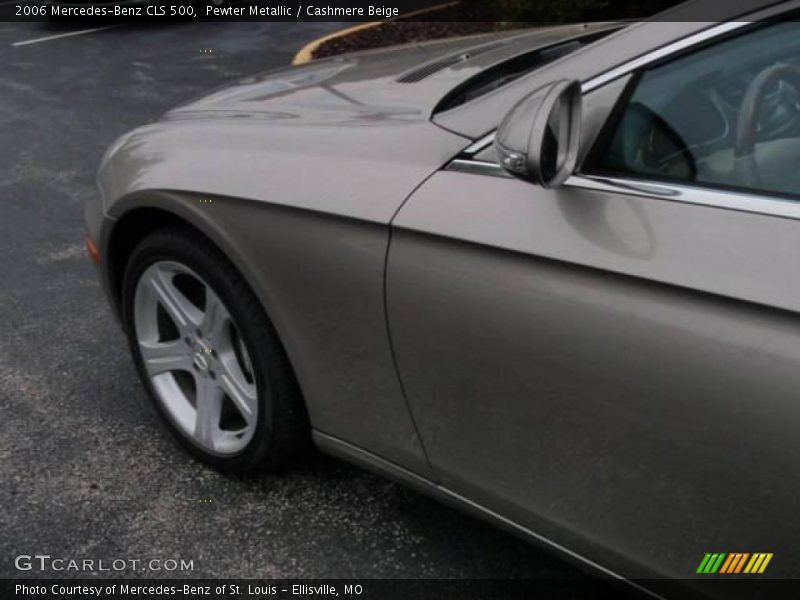 Pewter Metallic / Cashmere Beige 2006 Mercedes-Benz CLS 500