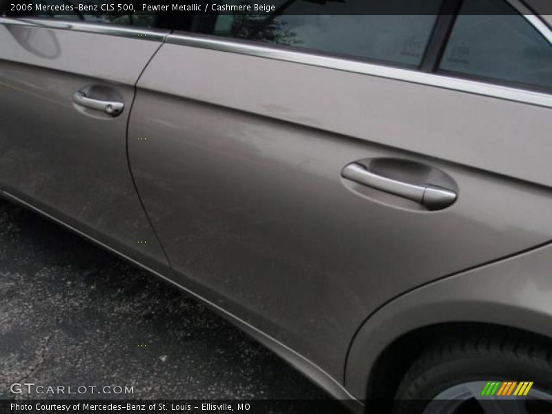 Pewter Metallic / Cashmere Beige 2006 Mercedes-Benz CLS 500