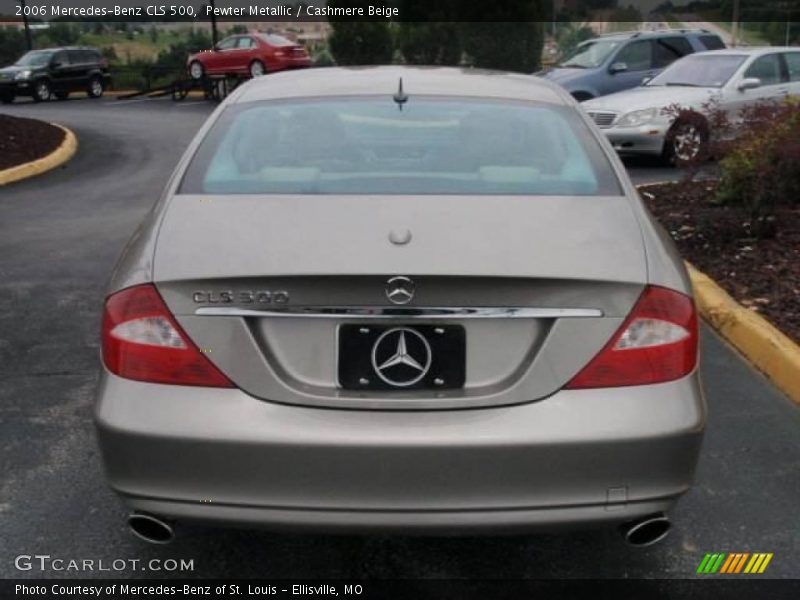 Pewter Metallic / Cashmere Beige 2006 Mercedes-Benz CLS 500