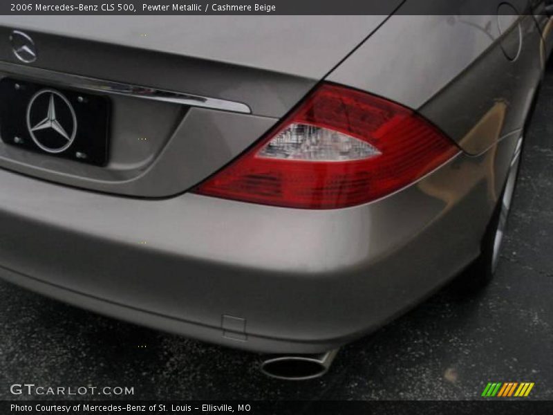 Pewter Metallic / Cashmere Beige 2006 Mercedes-Benz CLS 500