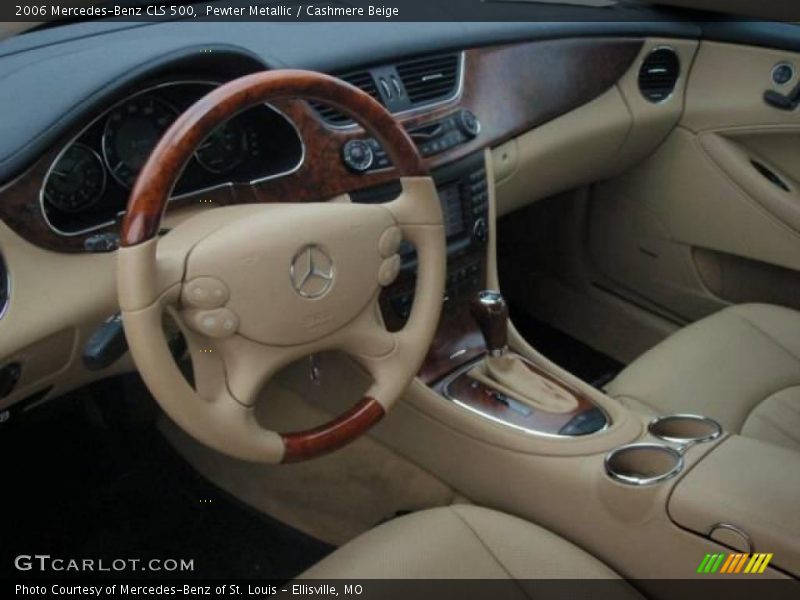 Pewter Metallic / Cashmere Beige 2006 Mercedes-Benz CLS 500
