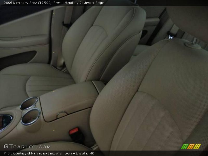 Pewter Metallic / Cashmere Beige 2006 Mercedes-Benz CLS 500