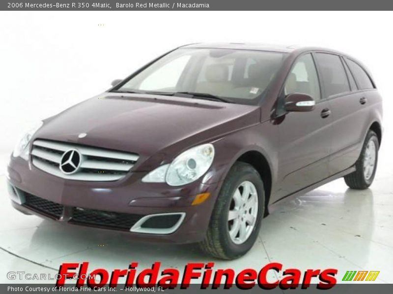 Barolo Red Metallic / Macadamia 2006 Mercedes-Benz R 350 4Matic