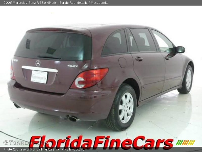 Barolo Red Metallic / Macadamia 2006 Mercedes-Benz R 350 4Matic