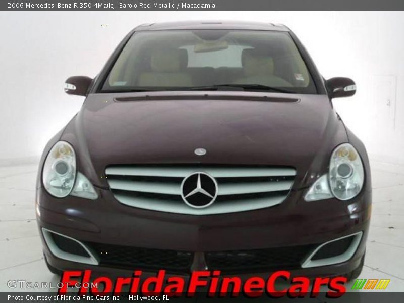 Barolo Red Metallic / Macadamia 2006 Mercedes-Benz R 350 4Matic