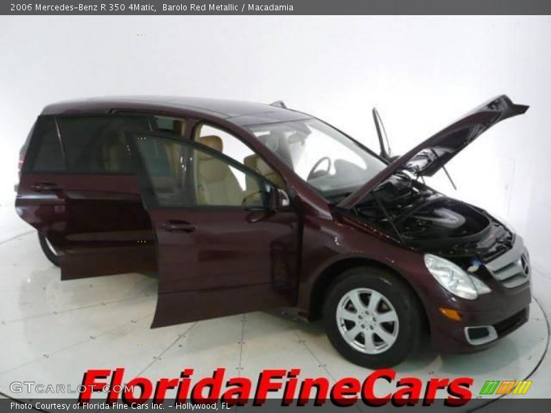Barolo Red Metallic / Macadamia 2006 Mercedes-Benz R 350 4Matic