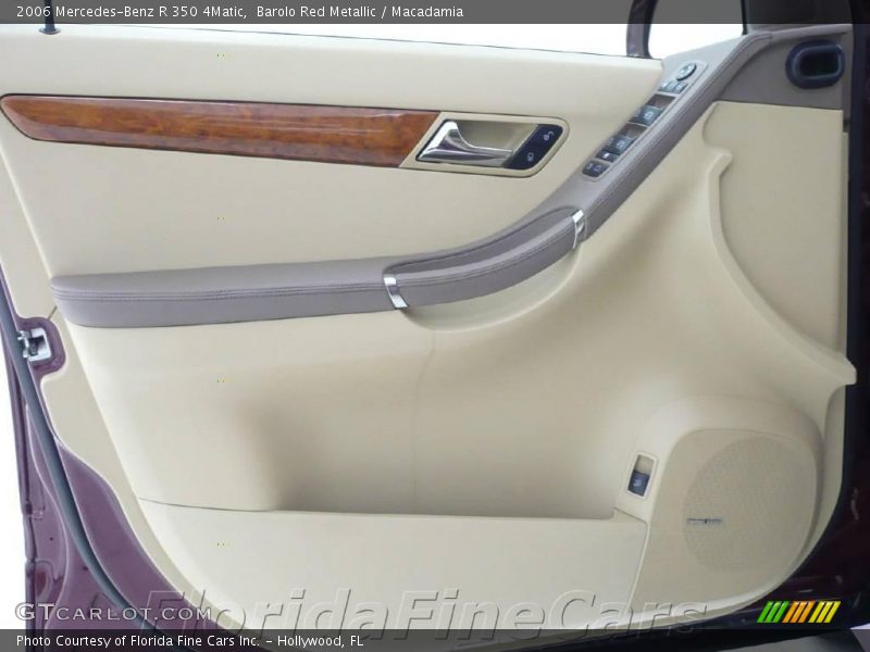 Barolo Red Metallic / Macadamia 2006 Mercedes-Benz R 350 4Matic