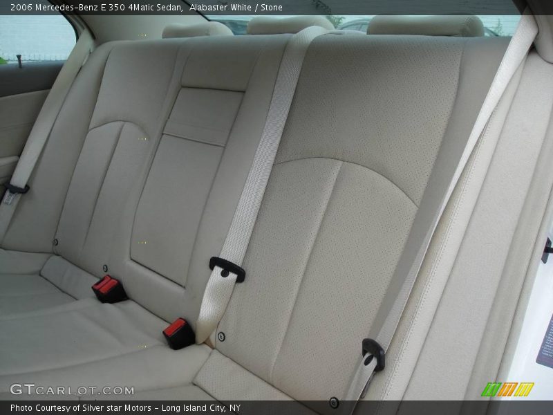 Alabaster White / Stone 2006 Mercedes-Benz E 350 4Matic Sedan