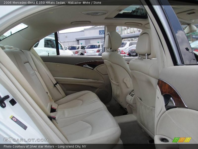 Alabaster White / Stone 2006 Mercedes-Benz E 350 4Matic Sedan