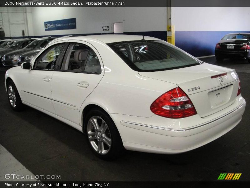Alabaster White / Ash 2006 Mercedes-Benz E 350 4Matic Sedan