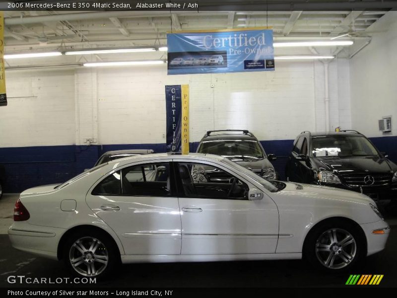 Alabaster White / Ash 2006 Mercedes-Benz E 350 4Matic Sedan