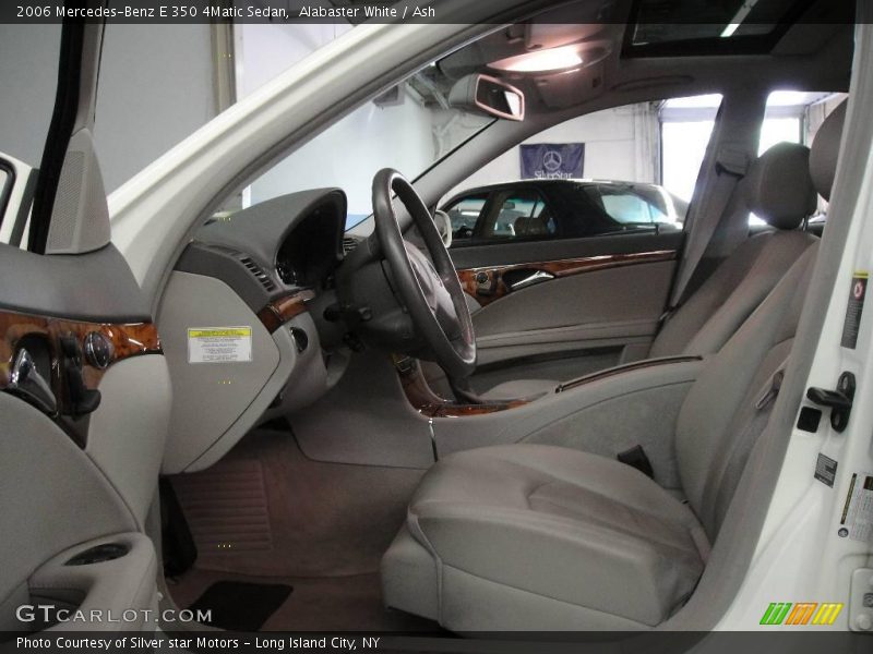 Alabaster White / Ash 2006 Mercedes-Benz E 350 4Matic Sedan