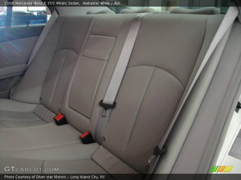 Alabaster White / Ash 2006 Mercedes-Benz E 350 4Matic Sedan