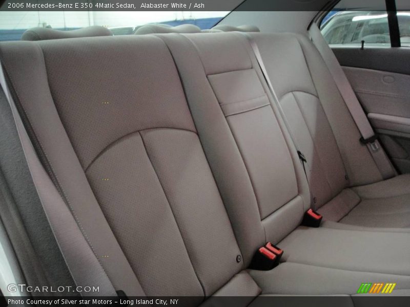 Alabaster White / Ash 2006 Mercedes-Benz E 350 4Matic Sedan