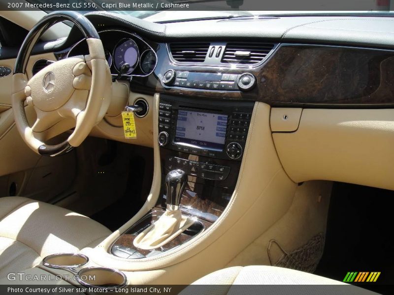 Capri Blue Metallic / Cashmere 2007 Mercedes-Benz CLS 550