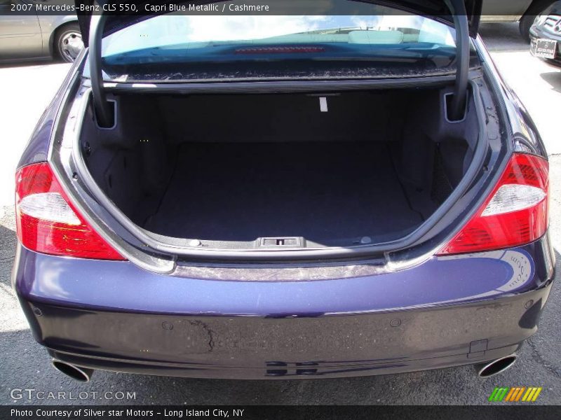Capri Blue Metallic / Cashmere 2007 Mercedes-Benz CLS 550