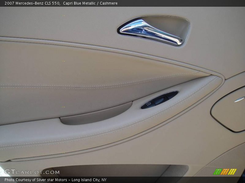 Capri Blue Metallic / Cashmere 2007 Mercedes-Benz CLS 550