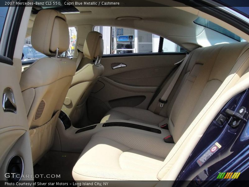 Capri Blue Metallic / Cashmere 2007 Mercedes-Benz CLS 550