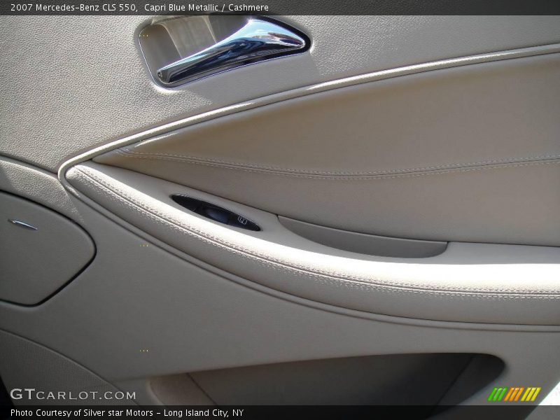 Capri Blue Metallic / Cashmere 2007 Mercedes-Benz CLS 550