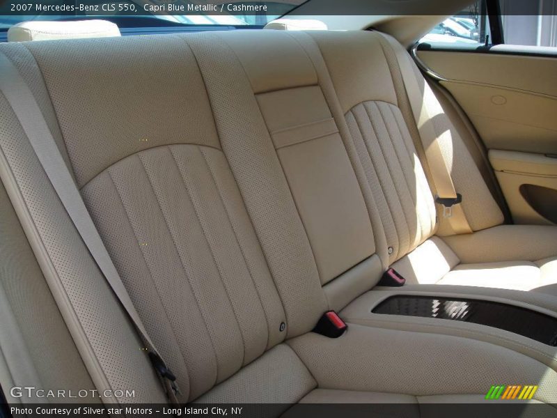 Capri Blue Metallic / Cashmere 2007 Mercedes-Benz CLS 550