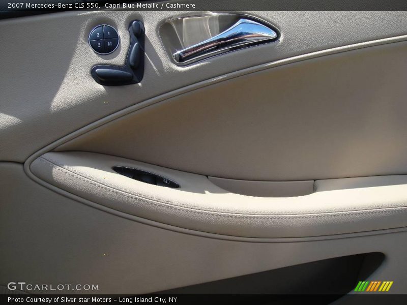 Capri Blue Metallic / Cashmere 2007 Mercedes-Benz CLS 550